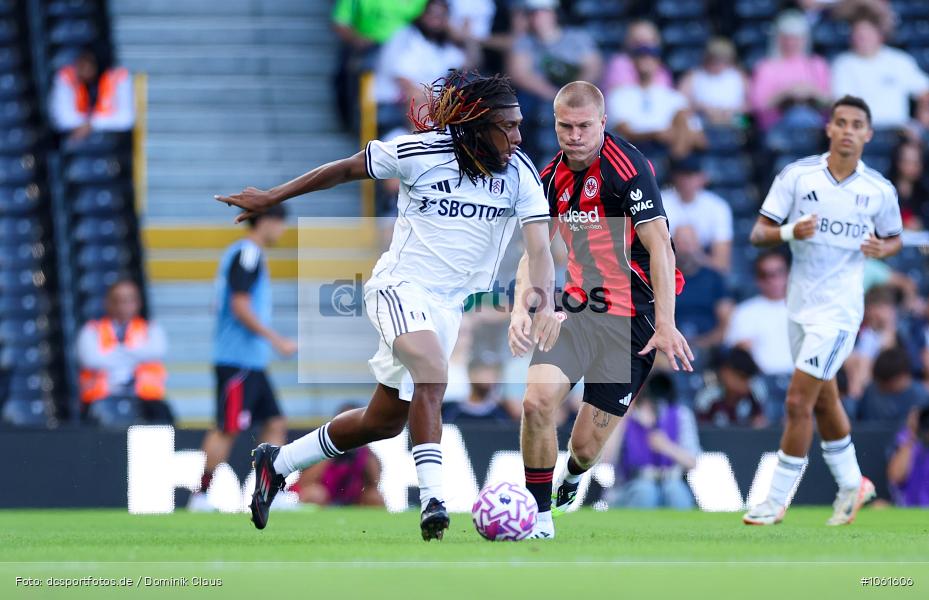 Eintracht Frankfurt, FC Fulham, Testspiel, UEFA, Voetball, Sport, Le Football, Germany, Futbol, Fotball, Fussball, Deutschland, DFL, DFB, Calcio, 2024/25, Saison 2024/2025 - Bild-ID: 1061606