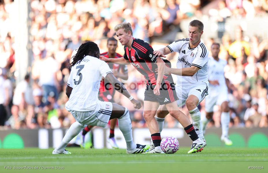 Eintracht Frankfurt, FC Fulham, Testspiel, UEFA, Voetball, Sport, Le Football, Germany, Futbol, Fotball, Fussball, Deutschland, DFL, DFB, Calcio, 2024/25, Saison 2024/2025 - Bild-ID: 1061624