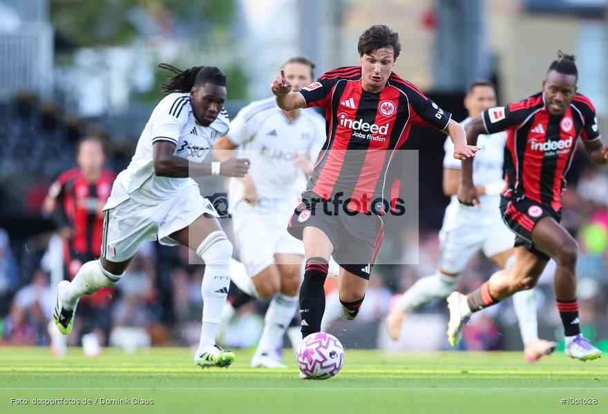 Eintracht Frankfurt, FC Fulham, Testspiel, UEFA, Voetball, Sport, Le Football, Germany, Futbol, Fotball, Fussball, Deutschland, DFL, DFB, Calcio, 2024/25, Saison 2024/2025 - Bild-ID: 1061628