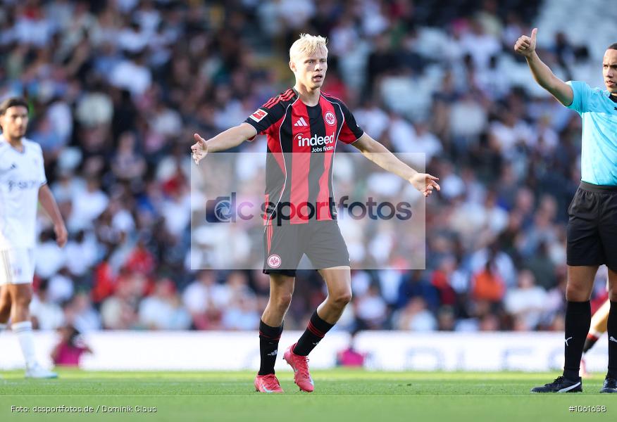 Eintracht Frankfurt, FC Fulham, Testspiel, UEFA, Voetball, Sport, Le Football, Germany, Futbol, Fotball, Fussball, Deutschland, DFL, DFB, Calcio, 2024/25, Saison 2024/2025 - Bild-ID: 1061638