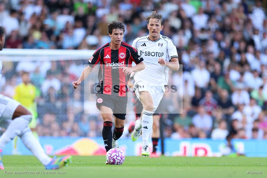 Eintracht Frankfurt, FC Fulham, Testspiel, UEFA, Voetball, Sport, Le Football, Germany, Futbol, Fotball, Fussball, Deutschland, DFL, DFB, Calcio, 2024/25, Saison 2024/2025 - Bild-ID: 1061642