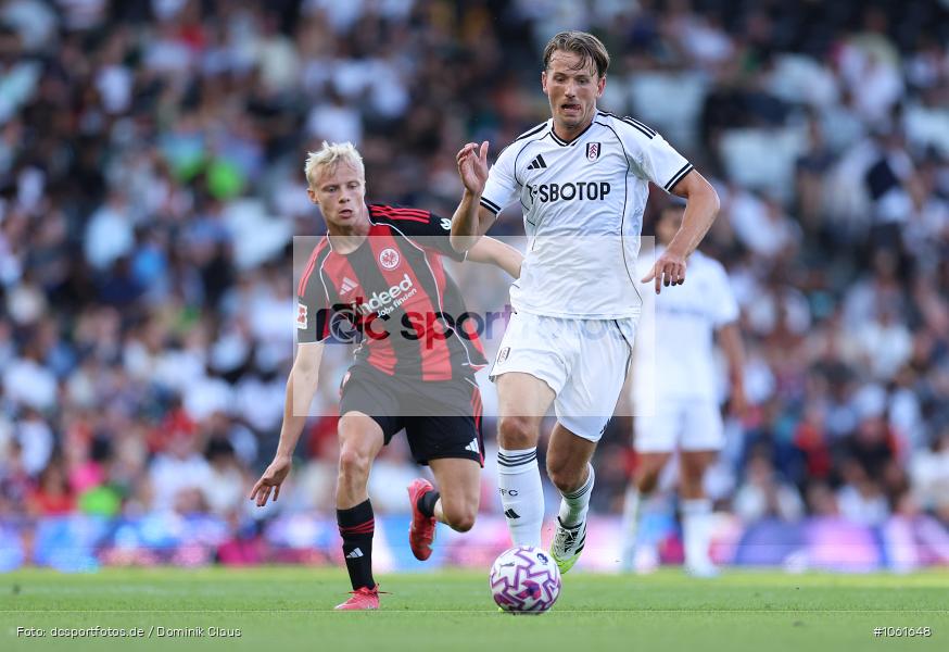 Eintracht Frankfurt, FC Fulham, Testspiel, UEFA, Voetball, Sport, Le Football, Germany, Futbol, Fotball, Fussball, Deutschland, DFL, DFB, Calcio, 2024/25, Saison 2024/2025 - Bild-ID: 1061648