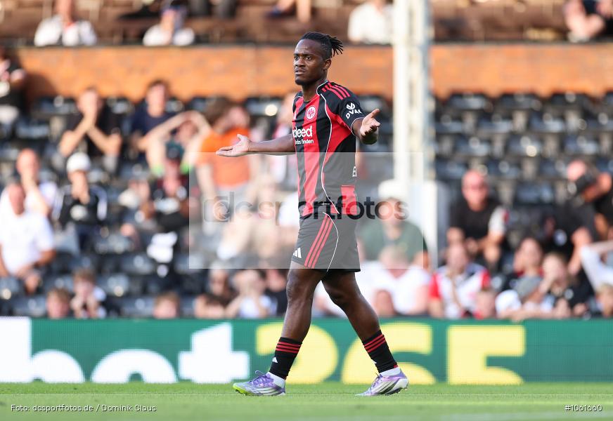 Eintracht Frankfurt, FC Fulham, Testspiel, UEFA, Voetball, Sport, Le Football, Germany, Futbol, Fotball, Fussball, Deutschland, DFL, DFB, Calcio, 2024/25, Saison 2024/2025 - Bild-ID: 1061660