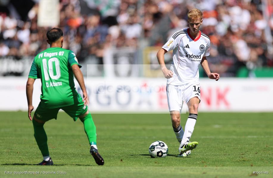 Eintracht Frankfurt, FV Engers 07, Pokal, DFB-Pokal, Voetball, Sport, Le Football, Germany, Futbol, Fotball, Fussball, Deutschland, DFL, DFB, Calcio, 2025/26, Saison 2025/2026 - Bild-ID: 1061740