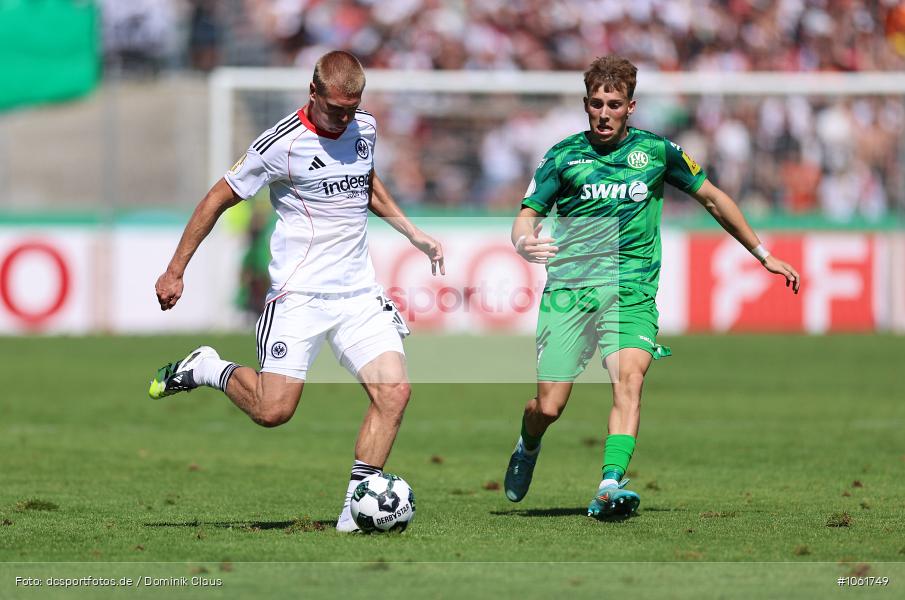Eintracht Frankfurt, FV Engers 07, Pokal, DFB-Pokal, Voetball, Sport, Le Football, Germany, Futbol, Fotball, Fussball, Deutschland, DFL, DFB, Calcio, 2025/26, Saison 2025/2026 - Bild-ID: 1061749 Eintracht Frankfurt, FV Engers 07, Pokal, DFB-Pokal, Voetball, Sport, Le Football, Germany, Futbol, Fotball, Fussball, Deutschland, DFL, DFB, Calcio, 2025/26, Saison 2025/2026 - Bild-ID: 1061749