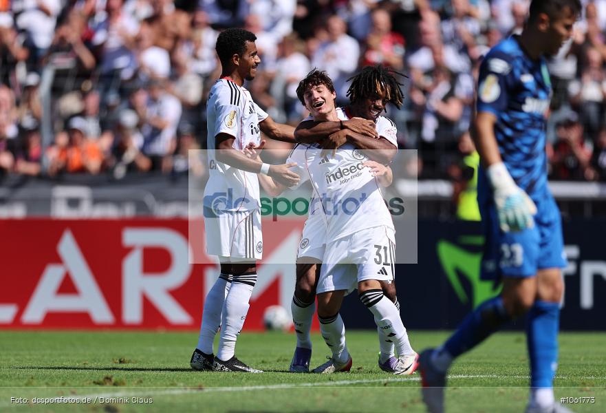 Eintracht Frankfurt, FV Engers 07, Pokal, DFB-Pokal, Voetball, Sport, Le Football, Germany, Futbol, Fotball, Fussball, Deutschland, DFL, DFB, Calcio, 2025/26, Saison 2025/2026 - Bild-ID: 1061773