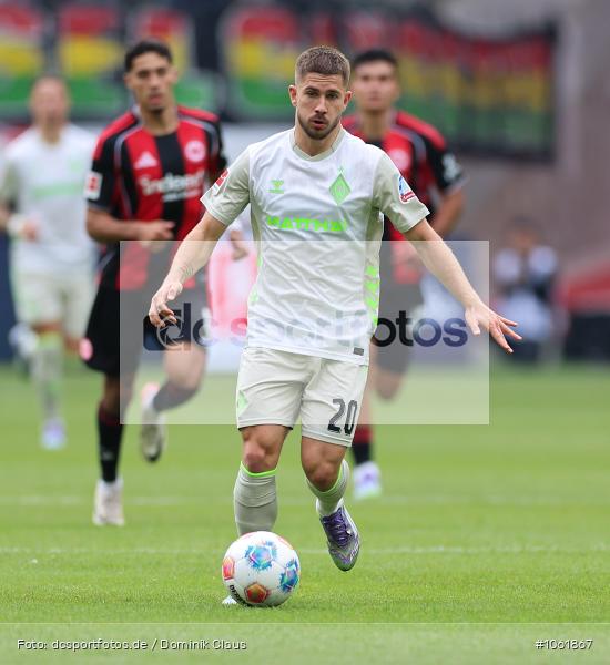 SV Werder Bremen, Eintracht Frankfurt, Bundesliga, Voetball, Sport, Le Football, Germany, Futbol, Fotball, Fussball, Deutschland, DFL, DFB, Calcio, 2025/26, Saison 2025/2026 - Bild-ID: 1061867
