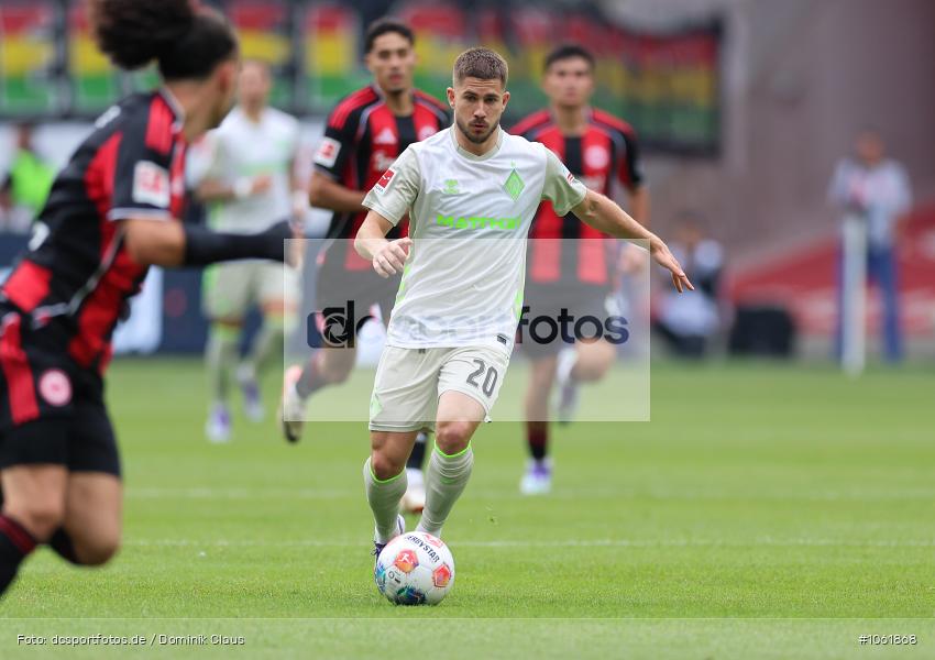 SV Werder Bremen, Eintracht Frankfurt, Bundesliga, Voetball, Sport, Le Football, Germany, Futbol, Fotball, Fussball, Deutschland, DFL, DFB, Calcio, 2025/26, Saison 2025/2026 - Bild-ID: 1061868