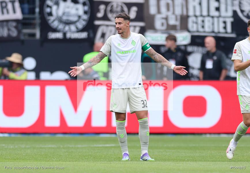 SV Werder Bremen, Eintracht Frankfurt, Bundesliga, Voetball, Sport, Le Football, Germany, Futbol, Fotball, Fussball, Deutschland, DFL, DFB, Calcio, 2025/26, Saison 2025/2026 - Bild-ID: 1061883