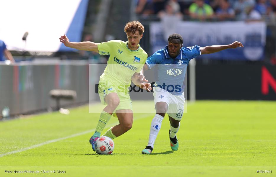 Hertha BSC Berlin, SV Darmstadt 98, 2. Liga, 2. Bundesliga, Bundesliga, Liga, Voetball, Sport, Le Football, Germany, Futbol, Fotball, Fussball, Deutschland, DFL, DFB, Calcio, 2025/26, Saison 2025/2026 - Bild-ID: 1061961 Hertha BSC Berlin, SV Darmstadt 98, 2. Liga, 2. Bundesliga, Bundesliga, Liga, Voetball, Sport, Le Football, Germany, Futbol, Fotball, Fussball, Deutschland, DFL, DFB, Calcio, 2025/26, Saison 2025/2026 - Bild-ID: 1061961