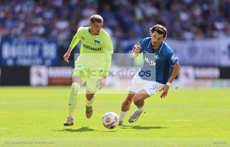 Hertha BSC Berlin, SV Darmstadt 98, 2. Liga, 2. Bundesliga, Bundesliga, Liga, Voetball, Sport, Le Football, Germany, Futbol, Fotball, Fussball, Deutschland, DFL, DFB, Calcio, 2025/26, Saison 2025/2026 - Bild-ID: 1062021