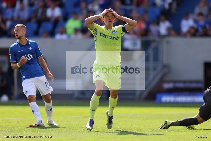 Hertha BSC Berlin, SV Darmstadt 98, 2. Liga, 2. Bundesliga, Bundesliga, Liga, Voetball, Sport, Le Football, Germany, Futbol, Fotball, Fussball, Deutschland, DFL, DFB, Calcio, 2025/26, Saison 2025/2026 - Bild-ID: 1062062