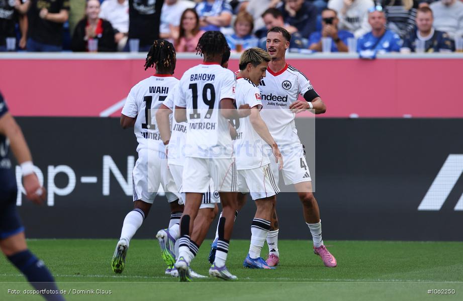 Eintracht Frankfurt, TSG 1899 Hoffenheim, 1. Bundesliga, Bundesliga, Voetball, Sport, Le Football, Germany, Futbol, Fotball, Fussball, Deutschland, DFL, DFB, Calcio, 2025/26, Saison 2025/2026 - Bild-ID: 1062250