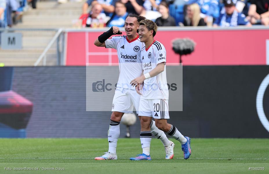 Eintracht Frankfurt, TSG 1899 Hoffenheim, 1. Bundesliga, Bundesliga, Voetball, Sport, Le Football, Germany, Futbol, Fotball, Fussball, Deutschland, DFL, DFB, Calcio, 2025/26, Saison 2025/2026 - Bild-ID: 1062255