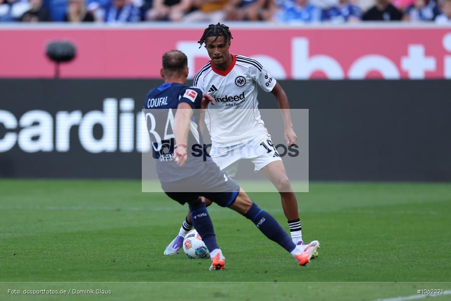 Eintracht Frankfurt, TSG 1899 Hoffenheim, 1. Bundesliga, Bundesliga, Voetball, Sport, Le Football, Germany, Futbol, Fotball, Fussball, Deutschland, DFL, DFB, Calcio, 2025/26, Saison 2025/2026 - Bild-ID: 1062271