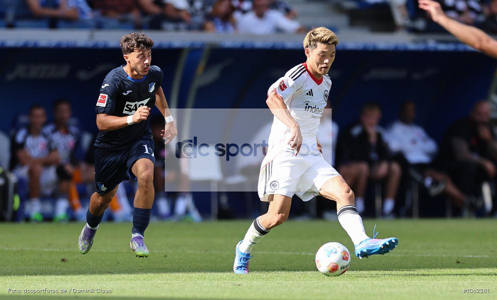 Eintracht Frankfurt, TSG 1899 Hoffenheim, 1. Bundesliga, Bundesliga, Voetball, Sport, Le Football, Germany, Futbol, Fotball, Fussball, Deutschland, DFL, DFB, Calcio, 2025/26, Saison 2025/2026 - Bild-ID: 1062281