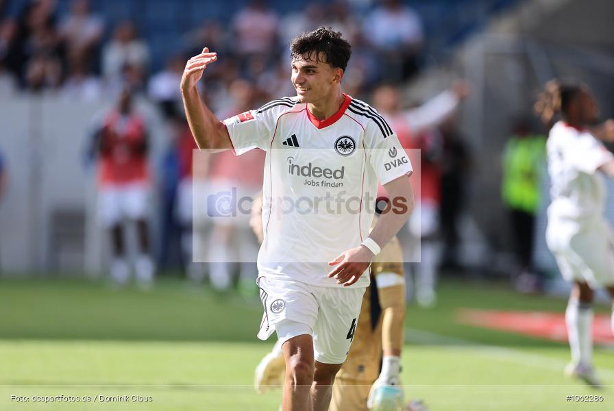 Eintracht Frankfurt, TSG 1899 Hoffenheim, 1. Bundesliga, Bundesliga, Voetball, Sport, Le Football, Germany, Futbol, Fotball, Fussball, Deutschland, DFL, DFB, Calcio, 2025/26, Saison 2025/2026 - Bild-ID: 1062286