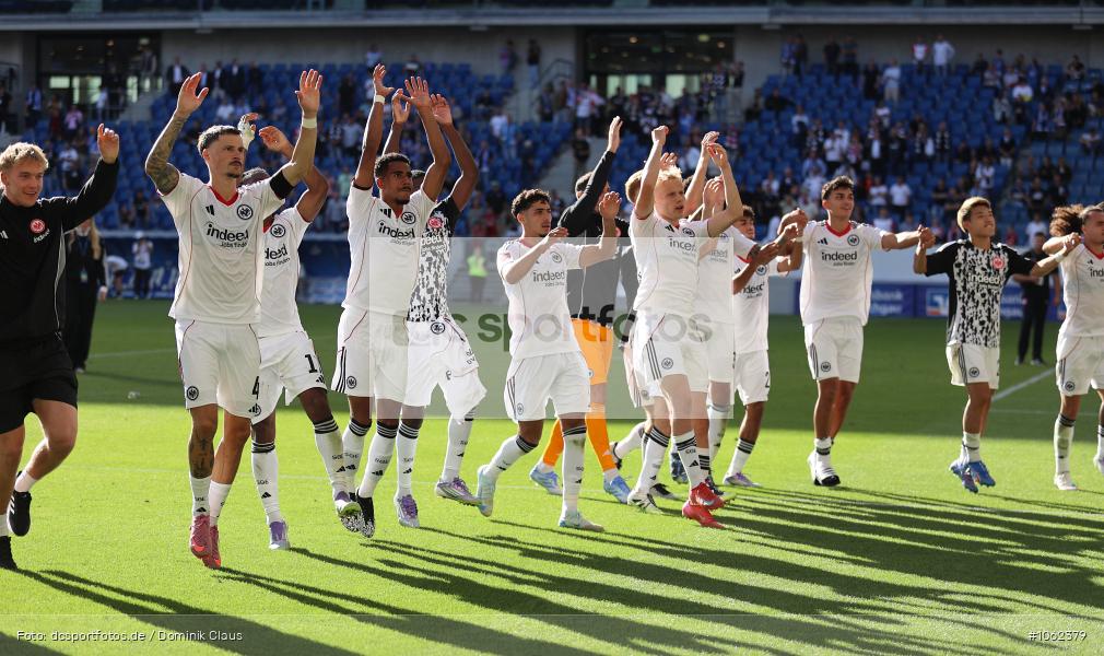 Eintracht Frankfurt, TSG 1899 Hoffenheim, 1. Bundesliga, Bundesliga, Voetball, Sport, Le Football, Germany, Futbol, Fotball, Fussball, Deutschland, DFL, DFB, Calcio, 2025/26, Saison 2025/2026 - Bild-ID: 1062379