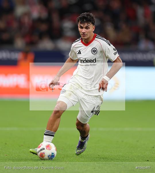 Eintracht Frankfurt, Bayer 04 Leverkusen, 1. Bundesliga, Bundesliga, Voetball, Sport, Le Football, Germany, Futbol, Fotball, Fussball, Deutschland, DFL, DFB, Calcio, 2025/26, Saison 2025/2026 - Bild-ID: 1062417
