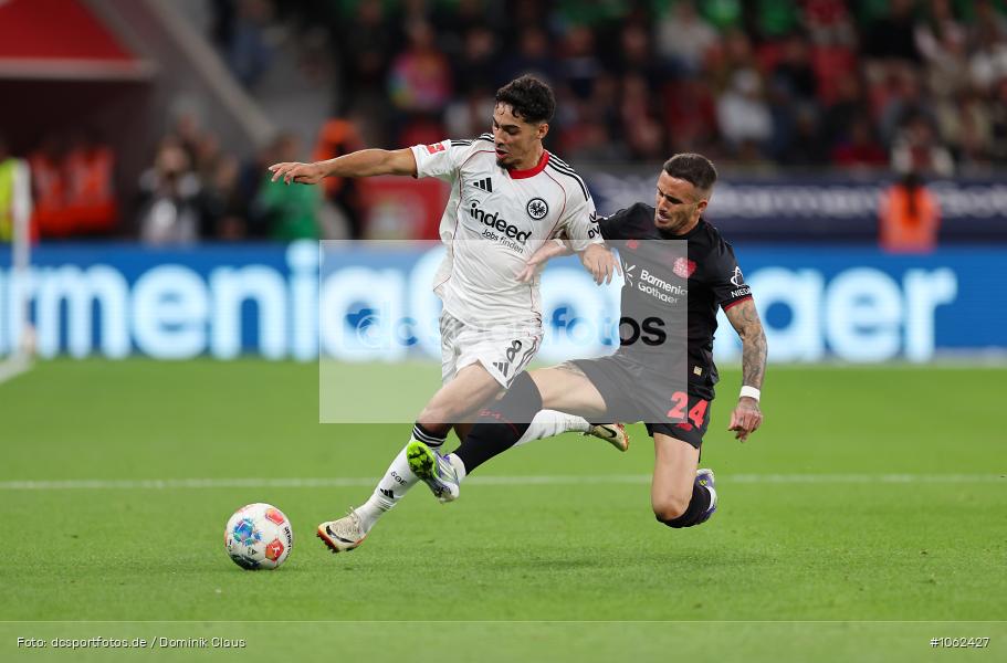 Eintracht Frankfurt, Bayer 04 Leverkusen, 1. Bundesliga, Bundesliga, Voetball, Sport, Le Football, Germany, Futbol, Fotball, Fussball, Deutschland, DFL, DFB, Calcio, 2025/26, Saison 2025/2026 - Bild-ID: 1062427