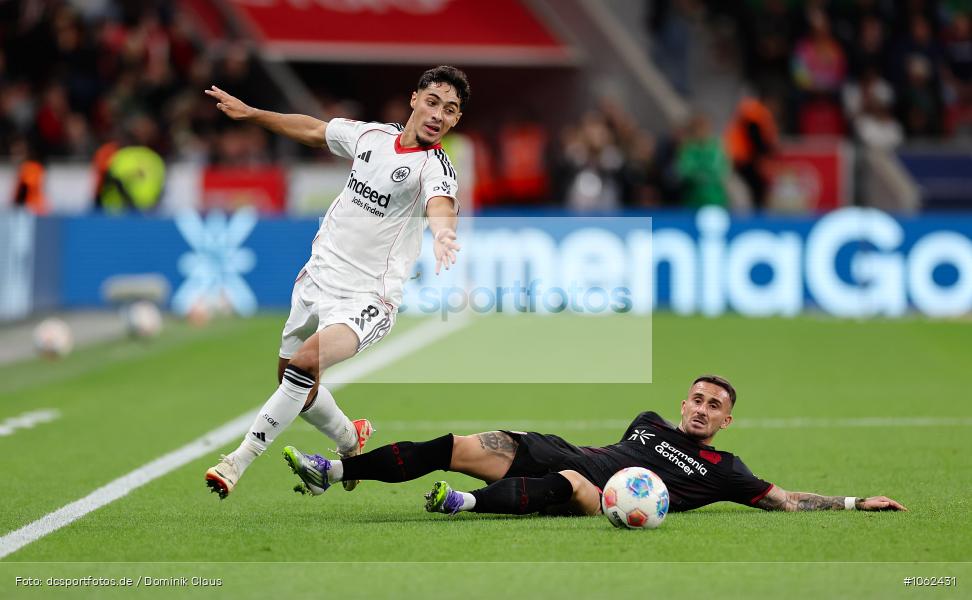 Eintracht Frankfurt, Bayer 04 Leverkusen, 1. Bundesliga, Bundesliga, Voetball, Sport, Le Football, Germany, Futbol, Fotball, Fussball, Deutschland, DFL, DFB, Calcio, 2025/26, Saison 2025/2026 - Bild-ID: 1062431