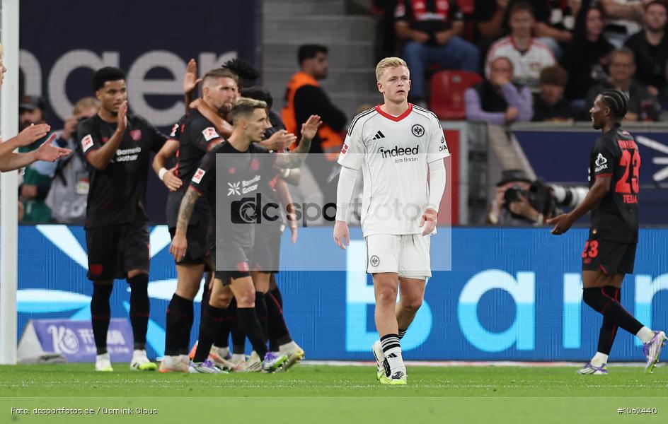 Eintracht Frankfurt, Bayer 04 Leverkusen, 1. Bundesliga, Bundesliga, Voetball, Sport, Le Football, Germany, Futbol, Fotball, Fussball, Deutschland, DFL, DFB, Calcio, 2025/26, Saison 2025/2026 - Bild-ID: 1062440