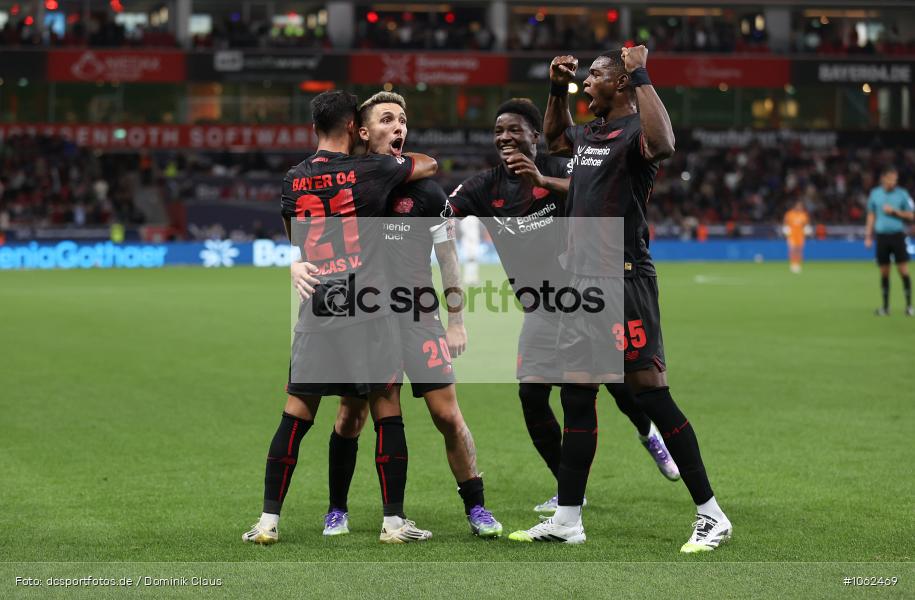 Eintracht Frankfurt, Bayer 04 Leverkusen, 1. Bundesliga, Bundesliga, Voetball, Sport, Le Football, Germany, Futbol, Fotball, Fussball, Deutschland, DFL, DFB, Calcio, 2025/26, Saison 2025/2026 - Bild-ID: 1062469