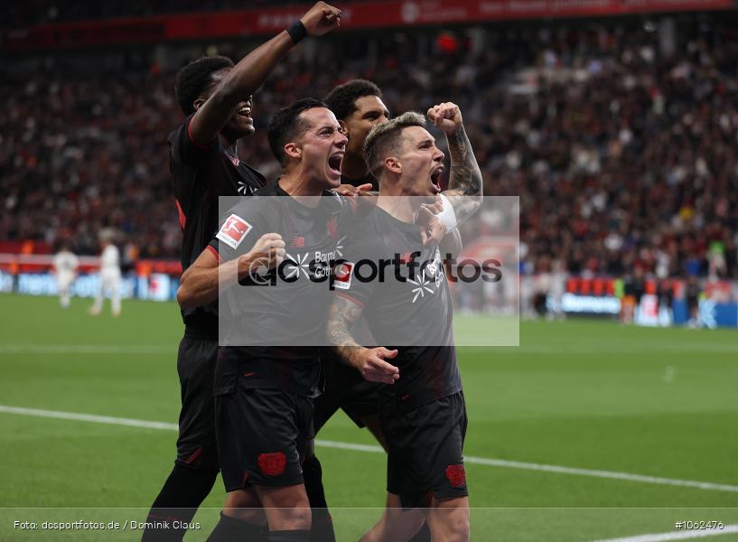 Eintracht Frankfurt, Bayer 04 Leverkusen, 1. Bundesliga, Bundesliga, Voetball, Sport, Le Football, Germany, Futbol, Fotball, Fussball, Deutschland, DFL, DFB, Calcio, 2025/26, Saison 2025/2026 - Bild-ID: 1062476