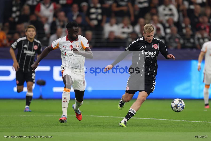 Galatasaray SK Istanbul, Eintracht Frankfurt, CL, Champions League, UEFA Champions League, UEFA, Voetball, Sport, Le Football, Germany, Futbol, Fotball, Fussball, Deutschland, DFL, DFB, Calcio, 2025/26, Saison 2025/2026 - Bild-ID: 1062627