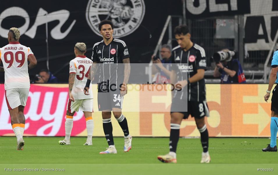 Galatasaray SK Istanbul, Eintracht Frankfurt, CL, Champions League, UEFA Champions League, UEFA, Voetball, Sport, Le Football, Germany, Futbol, Fotball, Fussball, Deutschland, DFL, DFB, Calcio, 2025/26, Saison 2025/2026 - Bild-ID: 1062630