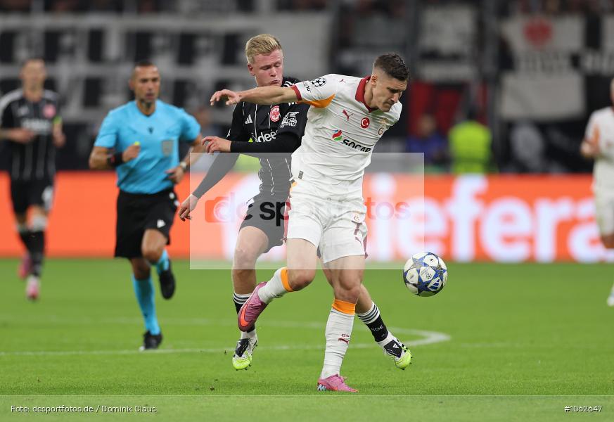 Galatasaray SK Istanbul, Eintracht Frankfurt, CL, Champions League, UEFA Champions League, UEFA, Voetball, Sport, Le Football, Germany, Futbol, Fotball, Fussball, Deutschland, DFL, DFB, Calcio, 2025/26, Saison 2025/2026 - Bild-ID: 1062647