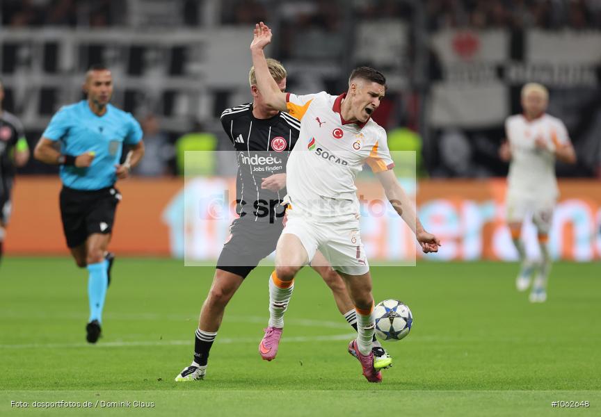 Galatasaray SK Istanbul, Eintracht Frankfurt, CL, Champions League, UEFA Champions League, UEFA, Voetball, Sport, Le Football, Germany, Futbol, Fotball, Fussball, Deutschland, DFL, DFB, Calcio, 2025/26, Saison 2025/2026 - Bild-ID: 1062648