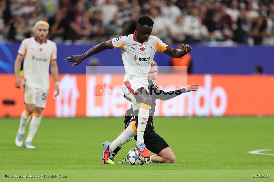 Galatasaray SK Istanbul, Eintracht Frankfurt, CL, Champions League, UEFA Champions League, UEFA, Voetball, Sport, Le Football, Germany, Futbol, Fotball, Fussball, Deutschland, DFL, DFB, Calcio, 2025/26, Saison 2025/2026 - Bild-ID: 1062662