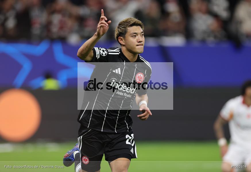 Galatasaray SK Istanbul, Eintracht Frankfurt, CL, Champions League, UEFA Champions League, UEFA, Voetball, Sport, Le Football, Germany, Futbol, Fotball, Fussball, Deutschland, DFL, DFB, Calcio, 2025/26, Saison 2025/2026 - Bild-ID: 1062674