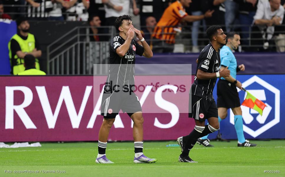 Galatasaray SK Istanbul, Eintracht Frankfurt, CL, Champions League, UEFA Champions League, UEFA, Voetball, Sport, Le Football, Germany, Futbol, Fotball, Fussball, Deutschland, DFL, DFB, Calcio, 2025/26, Saison 2025/2026 - Bild-ID: 1062686