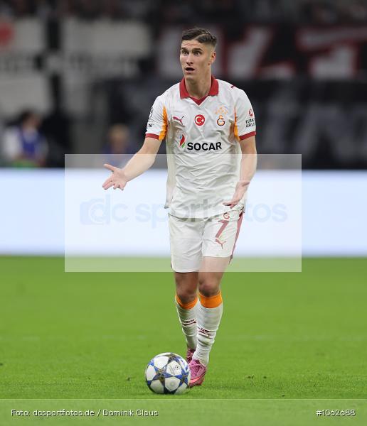 Galatasaray SK Istanbul, Eintracht Frankfurt, CL, Champions League, UEFA Champions League, UEFA, Voetball, Sport, Le Football, Germany, Futbol, Fotball, Fussball, Deutschland, DFL, DFB, Calcio, 2025/26, Saison 2025/2026 - Bild-ID: 1062688