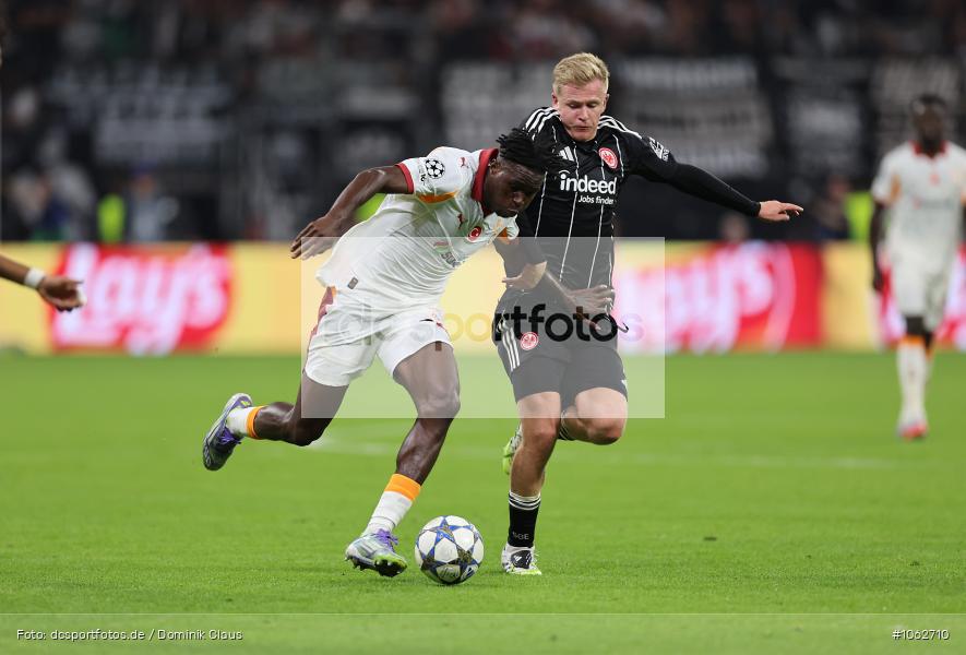 Galatasaray SK Istanbul, Eintracht Frankfurt, CL, Champions League, UEFA Champions League, UEFA, Voetball, Sport, Le Football, Germany, Futbol, Fotball, Fussball, Deutschland, DFL, DFB, Calcio, 2025/26, Saison 2025/2026 - Bild-ID: 1062710