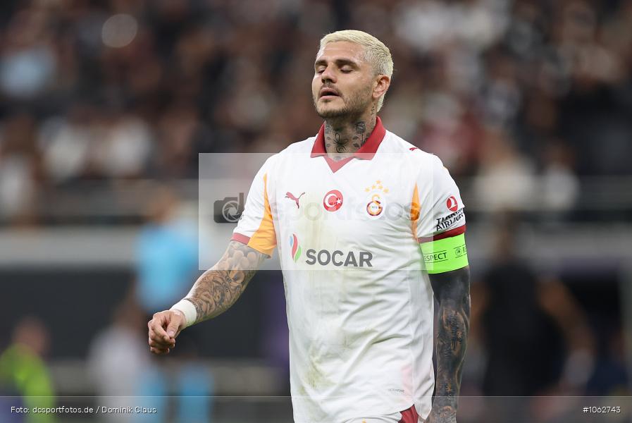 Galatasaray SK Istanbul, Eintracht Frankfurt, CL, Champions League, UEFA Champions League, UEFA, Voetball, Sport, Le Football, Germany, Futbol, Fotball, Fussball, Deutschland, DFL, DFB, Calcio, 2025/26, Saison 2025/2026 - Bild-ID: 1062743