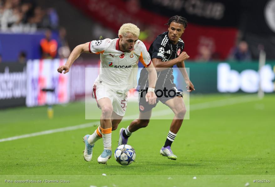 Galatasaray SK Istanbul, Eintracht Frankfurt, CL, Champions League, UEFA Champions League, UEFA, Voetball, Sport, Le Football, Germany, Futbol, Fotball, Fussball, Deutschland, DFL, DFB, Calcio, 2025/26, Saison 2025/2026 - Bild-ID: 1062746