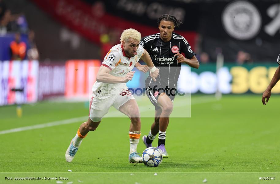 Galatasaray SK Istanbul, Eintracht Frankfurt, CL, Champions League, UEFA Champions League, UEFA, Voetball, Sport, Le Football, Germany, Futbol, Fotball, Fussball, Deutschland, DFL, DFB, Calcio, 2025/26, Saison 2025/2026 - Bild-ID: 1062747