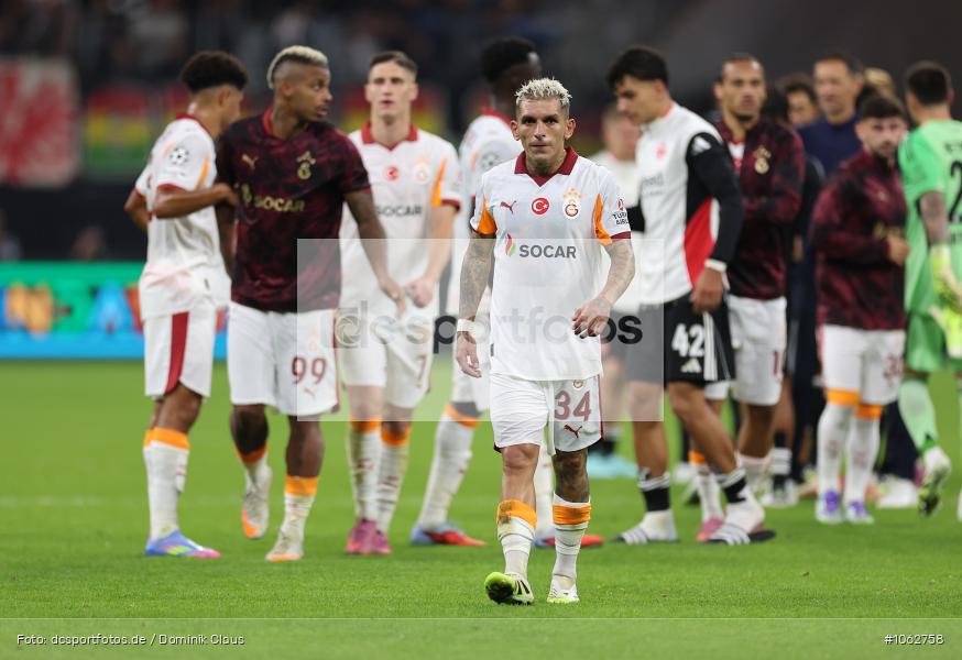 Galatasaray SK Istanbul, Eintracht Frankfurt, CL, Champions League, UEFA Champions League, UEFA, Voetball, Sport, Le Football, Germany, Futbol, Fotball, Fussball, Deutschland, DFL, DFB, Calcio, 2025/26, Saison 2025/2026 - Bild-ID: 1062758