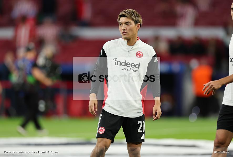 Atletico Madrid, Eintracht Frankfurt, CL, Champions League, UEFA Champions League, UEFA, Voetball, Sport, Le Football, Germany, Futbol, Fotball, Fussball, Deutschland, DFL, DFB, Calcio, 2025/26, Saison 2025/2026 - Bild-ID: 1063033