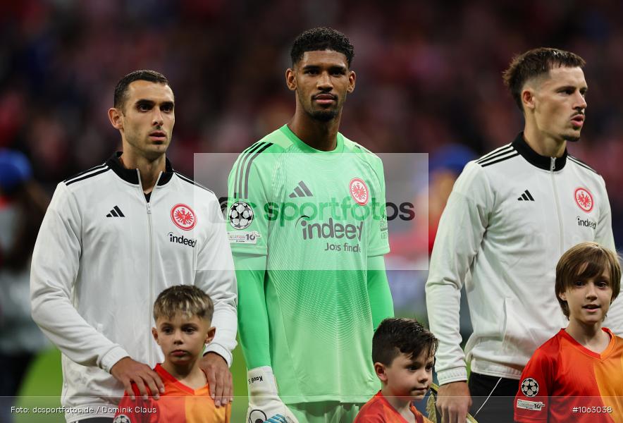 Atletico Madrid, Eintracht Frankfurt, CL, Champions League, UEFA Champions League, UEFA, Voetball, Sport, Le Football, Germany, Futbol, Fotball, Fussball, Deutschland, DFL, DFB, Calcio, 2025/26, Saison 2025/2026 - Bild-ID: 1063038