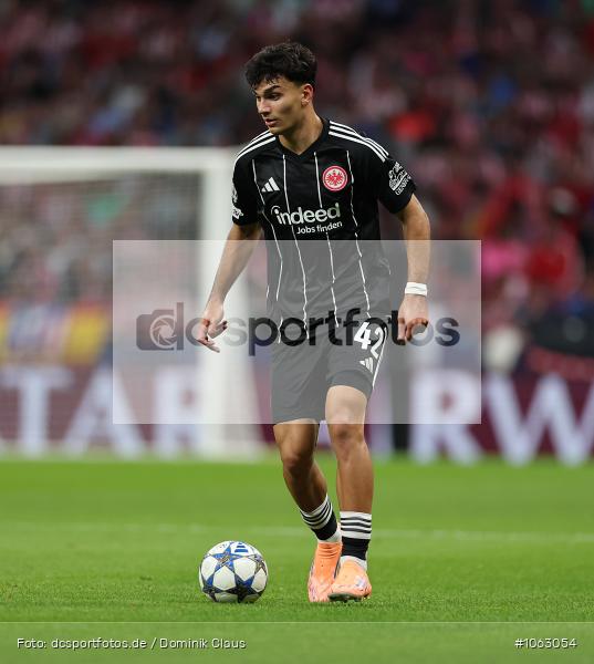 Atletico Madrid, Eintracht Frankfurt, CL, Champions League, UEFA Champions League, UEFA, Voetball, Sport, Le Football, Germany, Futbol, Fotball, Fussball, Deutschland, DFL, DFB, Calcio, 2025/26, Saison 2025/2026 - Bild-ID: 1063054