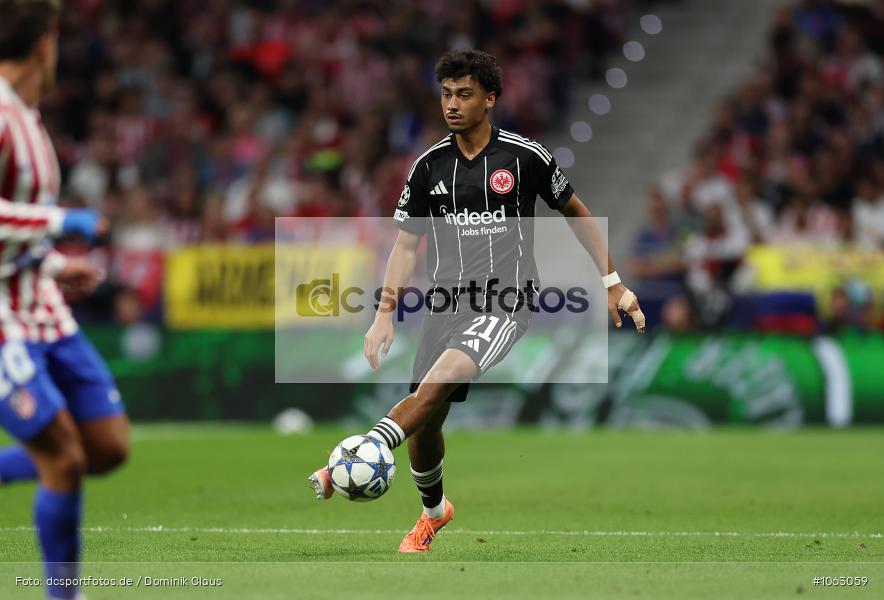 Atletico Madrid, Eintracht Frankfurt, CL, Champions League, UEFA Champions League, UEFA, Voetball, Sport, Le Football, Germany, Futbol, Fotball, Fussball, Deutschland, DFL, DFB, Calcio, 2025/26, Saison 2025/2026 - Bild-ID: 1063059