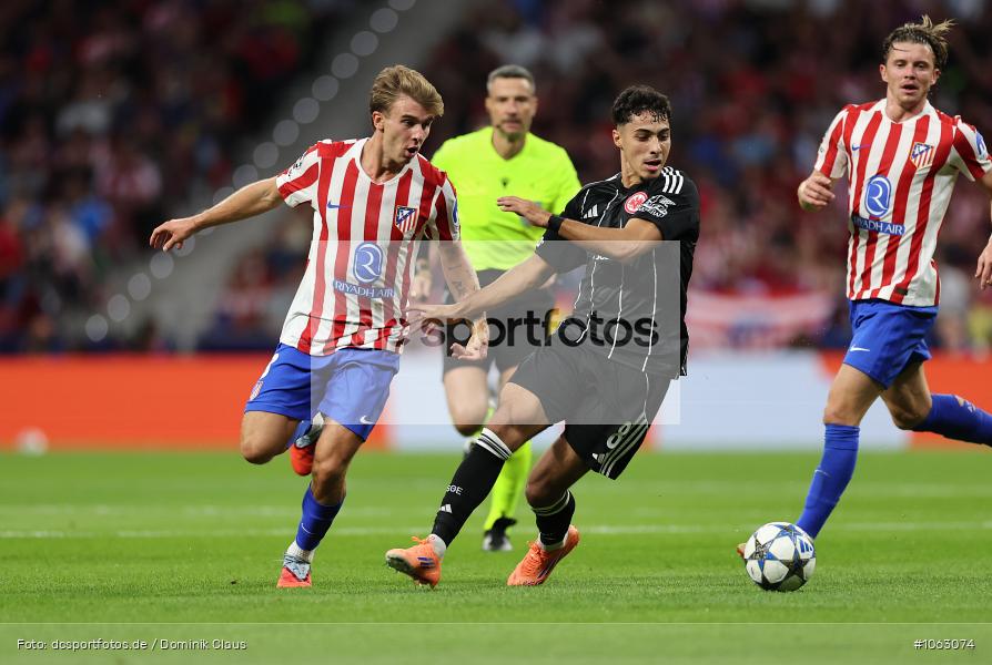 Atletico Madrid, Eintracht Frankfurt, CL, Champions League, UEFA Champions League, UEFA, Voetball, Sport, Le Football, Germany, Futbol, Fotball, Fussball, Deutschland, DFL, DFB, Calcio, 2025/26, Saison 2025/2026 - Bild-ID: 1063074