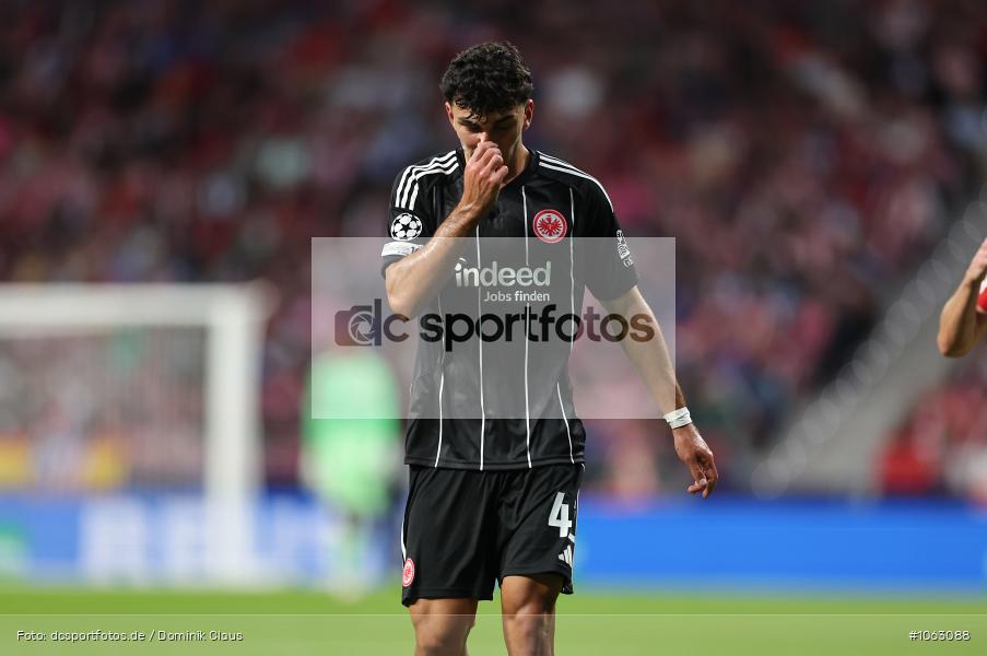 Atletico Madrid, Eintracht Frankfurt, CL, Champions League, UEFA Champions League, UEFA, Voetball, Sport, Le Football, Germany, Futbol, Fotball, Fussball, Deutschland, DFL, DFB, Calcio, 2025/26, Saison 2025/2026 - Bild-ID: 1063088