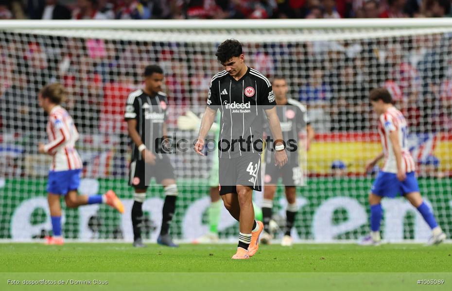 Atletico Madrid, Eintracht Frankfurt, CL, Champions League, UEFA Champions League, UEFA, Voetball, Sport, Le Football, Germany, Futbol, Fotball, Fussball, Deutschland, DFL, DFB, Calcio, 2025/26, Saison 2025/2026 - Bild-ID: 1063089