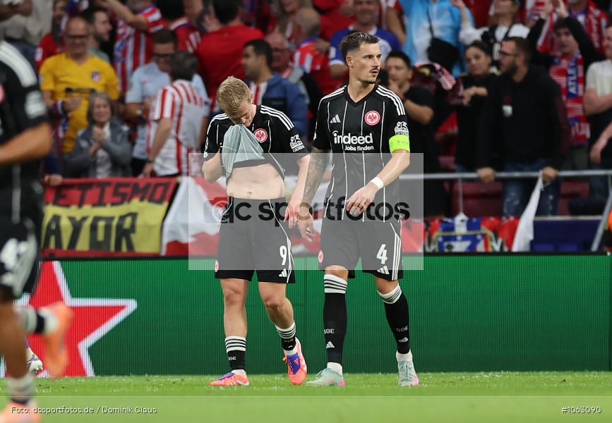 Atletico Madrid, Eintracht Frankfurt, CL, Champions League, UEFA Champions League, UEFA, Voetball, Sport, Le Football, Germany, Futbol, Fotball, Fussball, Deutschland, DFL, DFB, Calcio, 2025/26, Saison 2025/2026 - Bild-ID: 1063090