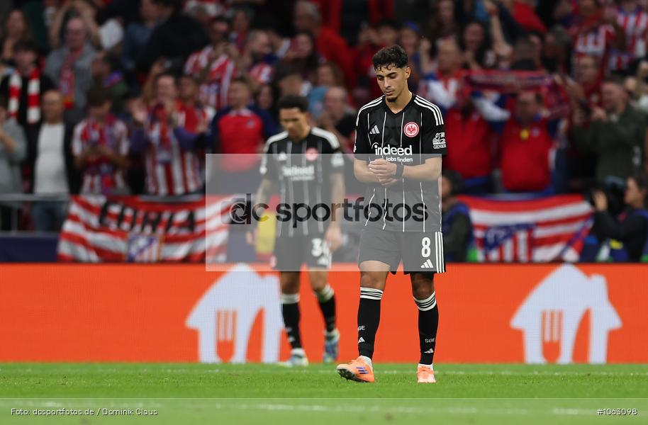 Atletico Madrid, Eintracht Frankfurt, CL, Champions League, UEFA Champions League, UEFA, Voetball, Sport, Le Football, Germany, Futbol, Fotball, Fussball, Deutschland, DFL, DFB, Calcio, 2025/26, Saison 2025/2026 - Bild-ID: 1063098
